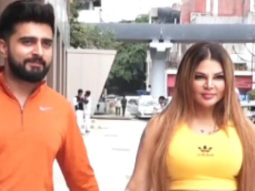 Rakhi Sawant snapped with boyfriend Aadil Khan