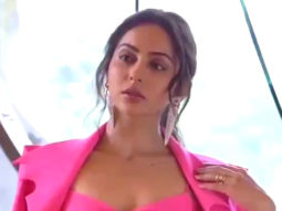 Rakul Preet Singh looks pretty in pink at Cuttputlli trailer launch