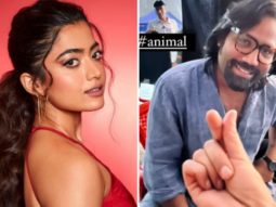 Ranbir Kapoor copies Rashmika Mandanna’s ‘Korean heart’ style to greet Animal director Sandeep Reddy Vanga on the sets of the film