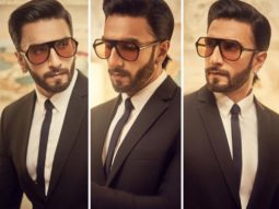 Ranveer Singh exudes panache in black suit as he attends an event in the city