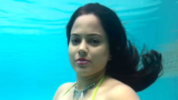 Sameera Reddy shares BTS from her elegant maternity shoot