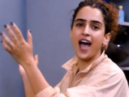 Sanya Malhotra shares a BTS of her fun and energetic workout