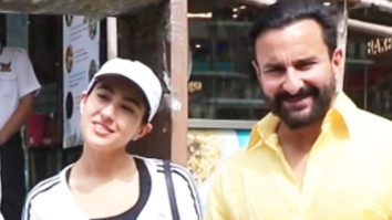 Sara Ali Khan and Ibrahim Ali Khan spotted with father Saif Ali Khan