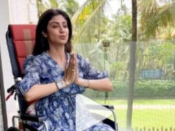 Shilpa Shetty shares a spirited video of her stretching from her post-fracture routine, watch video
