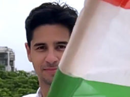 Sidharth Malhotra celebrates 75 years of independence, waves the tricolor