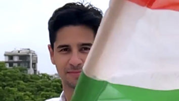 Sidharth Malhotra celebrates 75 years of independence, waves the tricolor