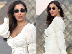 Sophie Choudry stuns in white frill dress as she explores Paris