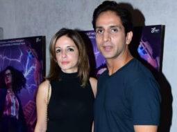 Sussanne Khan with boyfriend Arslan Goni and Ekta Kapoor at Do Baaraa screening