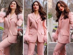 Tamannaah Bhatia adds a quirky touch to the classic pantsuit by Nadine Merabi worth Rs.47K