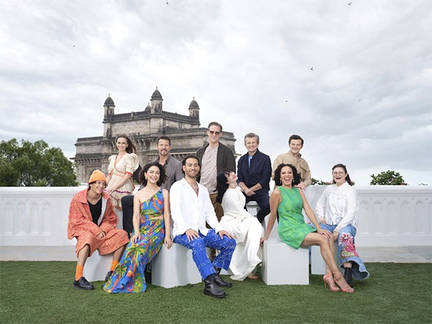 The Lord of the Rings: The Rings of Power cast and crew meet Mumbai’s dabbawalas, visit Gateway of India; see photos