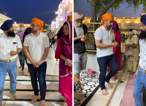 Aamir Khan visits Golden temple in Amritsar to seek blessings for Laal Singh Chaddha
