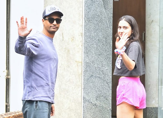 Sara Ali Khan and Vicky Kaushal get together for dance rehearsals; photos leave fans excited