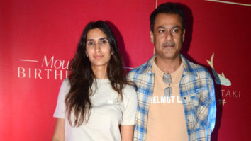 Abhishek Kapoor and Pragya Kapoor pose for paps together