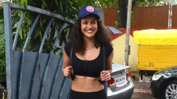 Aisha Sharma flashes her perfect smile for paps