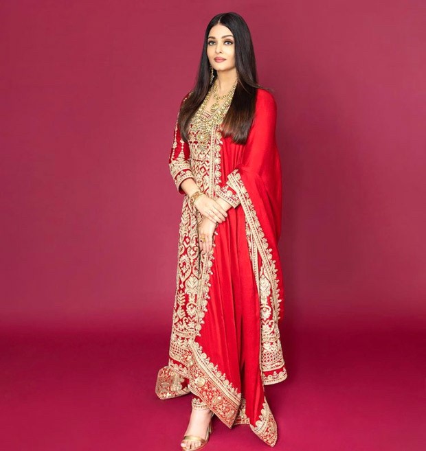 Aishwarya Rai Bachchan is epitome of royalty in red anarkali suit for Ponniyin Selvan event Aishwarya Rai Bachchan is epitome of royalty in red anarkali suit for Ponniyin Selvan event