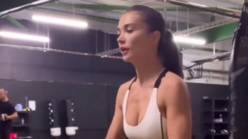 Amy Jackson radiates major fitness goals