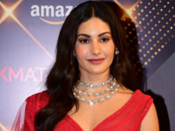Amyra Dastur arrives at Lokmat Awards in gorgeous red lehenga