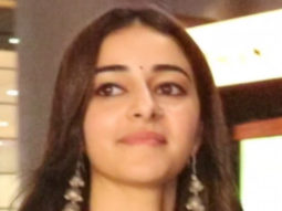 Ananya Panday snapped at the airport in traditional outfit and cute nose pin