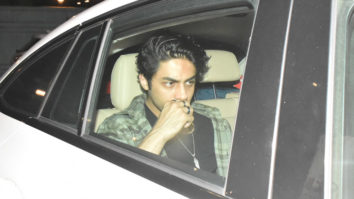Aryan Khan snapped in a flannel shirt