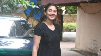 Dhvani Bhanushali smiles cutely as she poses for paps