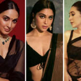 From Kiara Advani to Sharvari Wagh, here are 5 saree divas who slayed in classic  black sarees with their timeless looks 5 : Bollywood News - Bollywood  Hungama