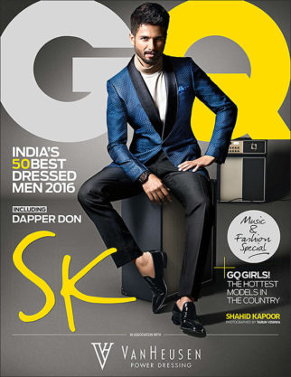 Shahid Kapoor On The Cover Of GQ