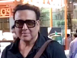 Govinda spotted with wife Sunita at the airport