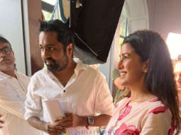 On the set of the movie Happy Teacher’s Day