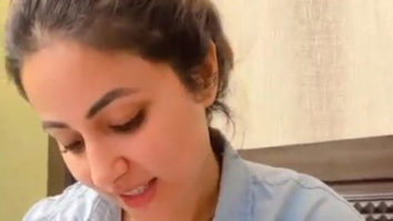 Hina Khan learns a new talent