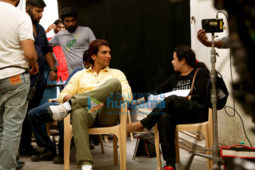 On the sets of the movie Kahani Rubber Band Ki