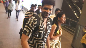 Karan Kundrra and Tejasswi Prakash’s fun conversation with paps
