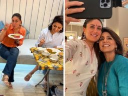 Kareena Kapoor Khan and Neetu Kapoor bond over desi food; share selfies with each other