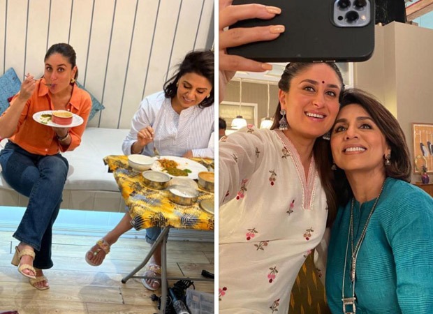 Kareena Kapoor Khan and Neetu Kapoor bond over desi food; share selfies with each other 