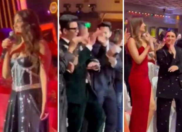 Kiara Advani makes audience dance at Filmfare Awards 2022; Varun Dhawan, Karan Johar, Vidya Balan, Parineeti Chopra, Kriti Sanon, Taapsee Pannu do the 'Nach Punjaaban' step