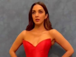 Kiara Advani’s red hot look for Filmfare Awards