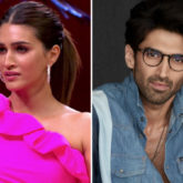 Koffee With Karan 7: Karan Johar asks Kriti Sanon if something is brewing between her and Aditya Roy Kapur: 'We caught the canoodling in a corner'