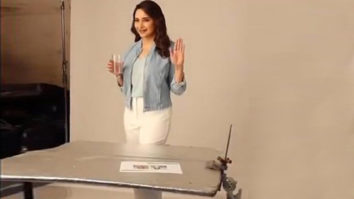 Madhuri Dixit shares BTS from her recent ad shoot