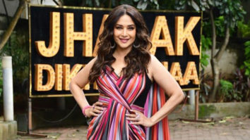 Madhuri Dixit snapped leaving Jhalak Dikhhla Jaa sets