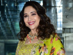 Madhuri Dixit spotted leaving Jhalak Dikhhla Jaa sets in beautiful yellow lehenga