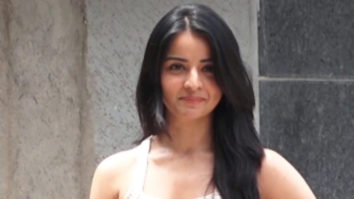 Mahima Makwana snapped in a cute top
