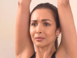 Malaika Arora looks graceful as she does yoga poses