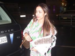 Malaika Arora snapped in matching outfit at the airport