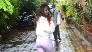 Malaika Arora spotted outside her gym