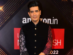 Manish Malhotra smiles for paps as he arrives for Lokmat Awards