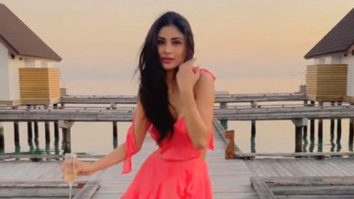 Mouni Roy swiftly sways putting on her dancing shoes
