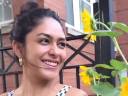 Mrunal Thakur blooms as a sunflower