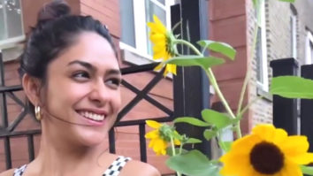 Mrunal Thakur blooms as a sunflower