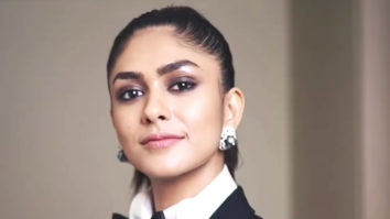 Mrunal Thakur dressed up like a boss-lady for Filmfare awards