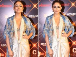 Mrunal Thakur’s outfit by Anamika Khanna for Lokmat Awards 2022 is all about the glam
