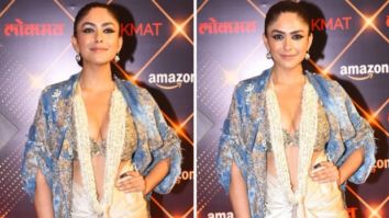 Mrunal Thakur’s outfit by Anamika Khanna for Lokmat Awards 2022 is all about the glam